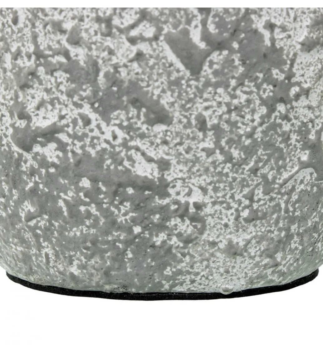 Lampa stołowa DADET 28 cm ceramika antyczna biała*Exclusivas Discount
