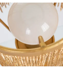 Lampa stołowa DANCEY 50 cm złota*Zona-Design Clearance
