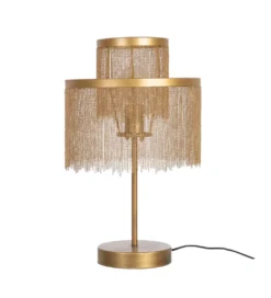Lampa stołowa DANCEY 50 cm złota*Zona-Design Clearance