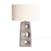 Lampa stołowa DANIKO 57 cm szaro biała*Zona-Design Discount