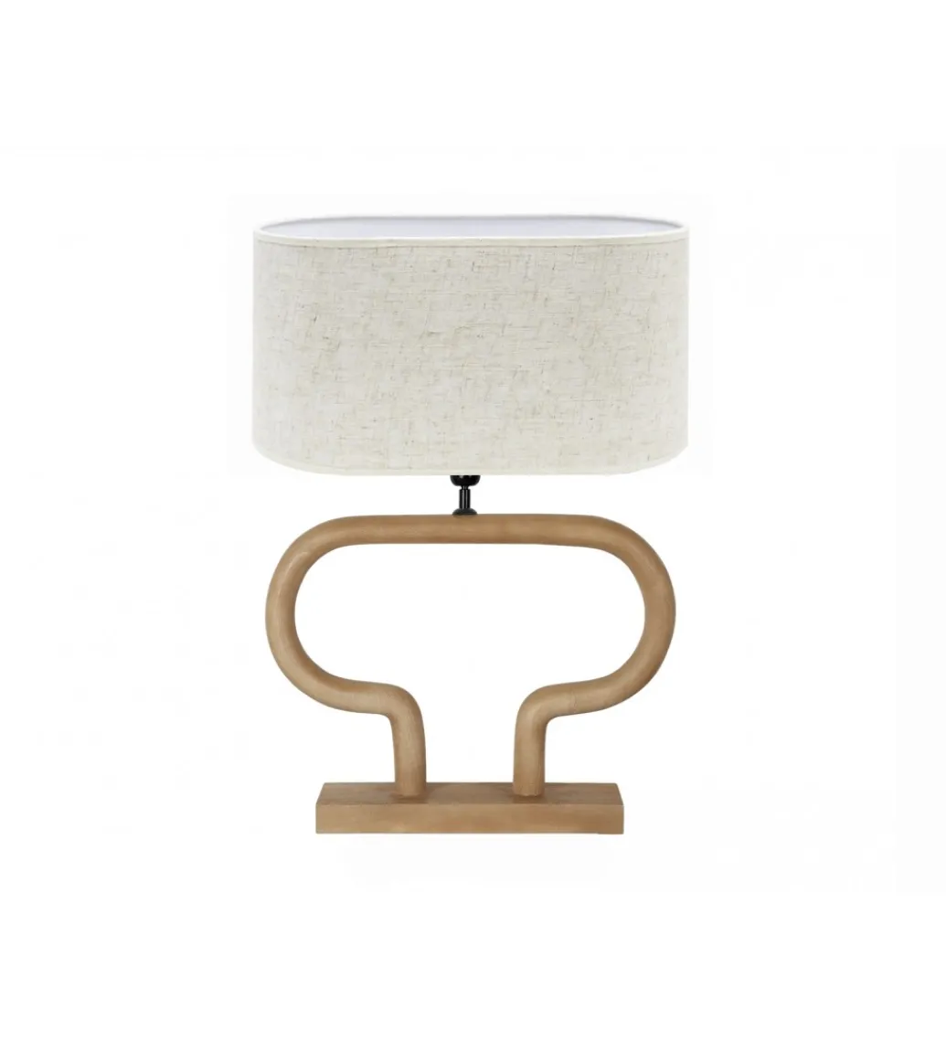 Lampa stołowa Demeter 40 cm toffee*Imeri Sale