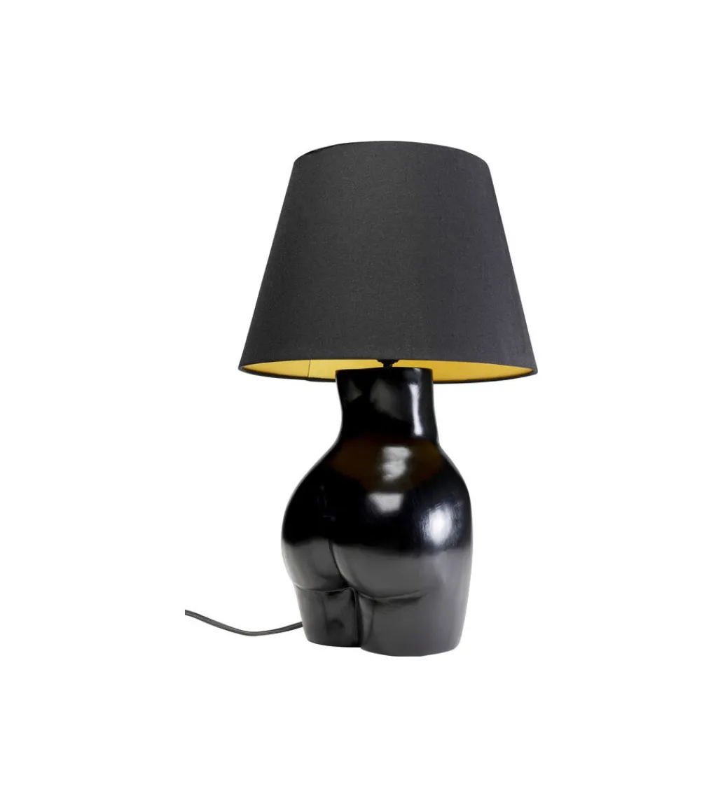 Lampa stołowa DONNA 48 cm czarna*KDesign New