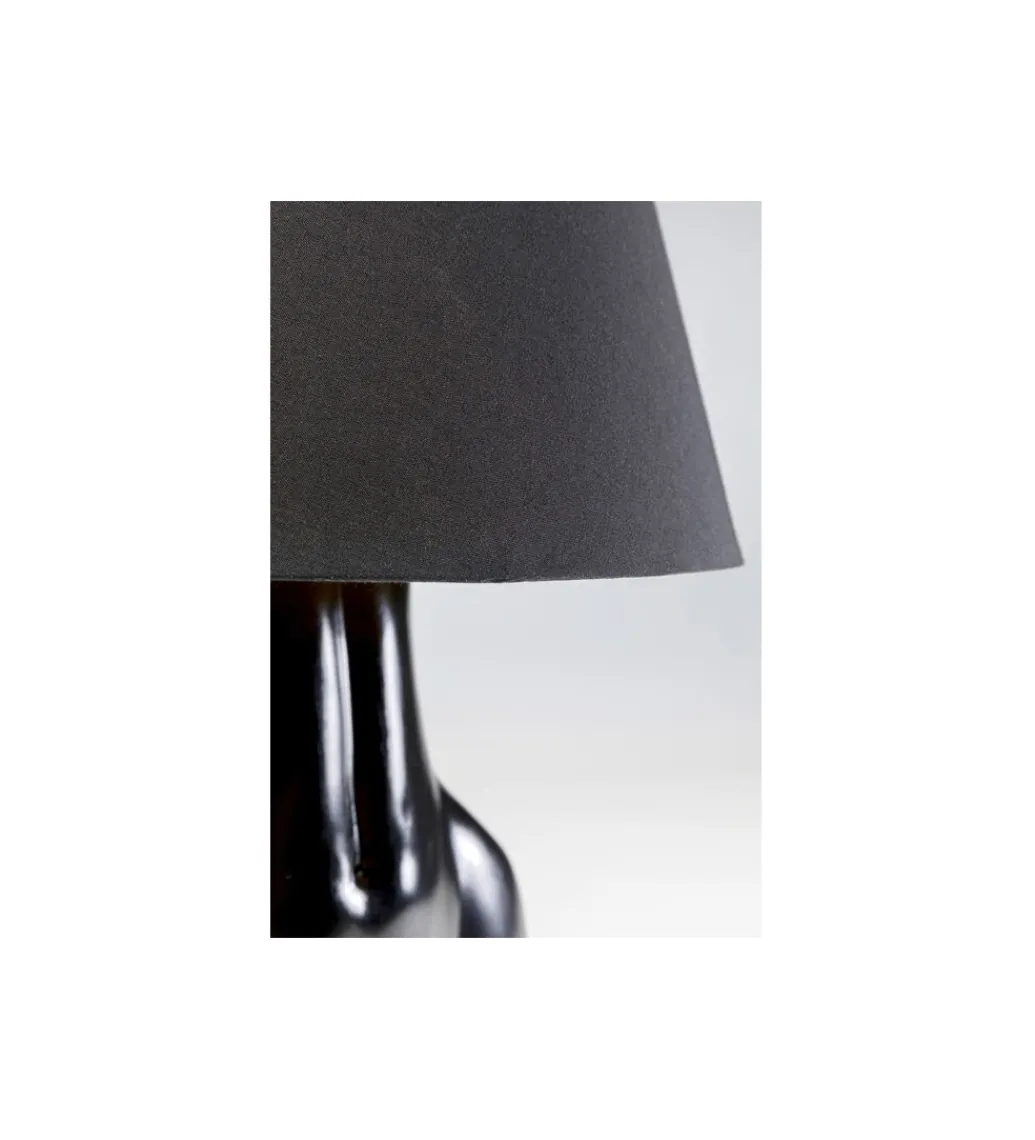 Lampa stołowa DONNA 48 cm czarna*KDesign New