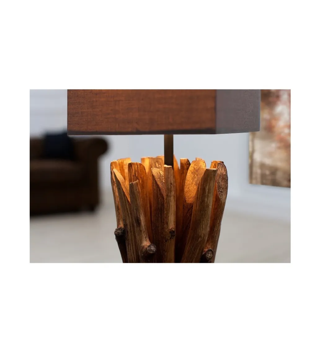 Lampa stołowa Driftwood Euphoria taupe*Invicta Interior Best