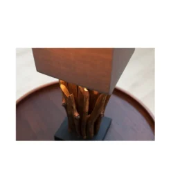 Lampa stołowa Driftwood Euphoria taupe*Invicta Interior Best