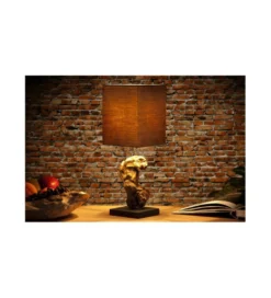 Lampa stołowa Driftwood Hypnotic brown*Invicta Interior - przedsprzedaż Clearance