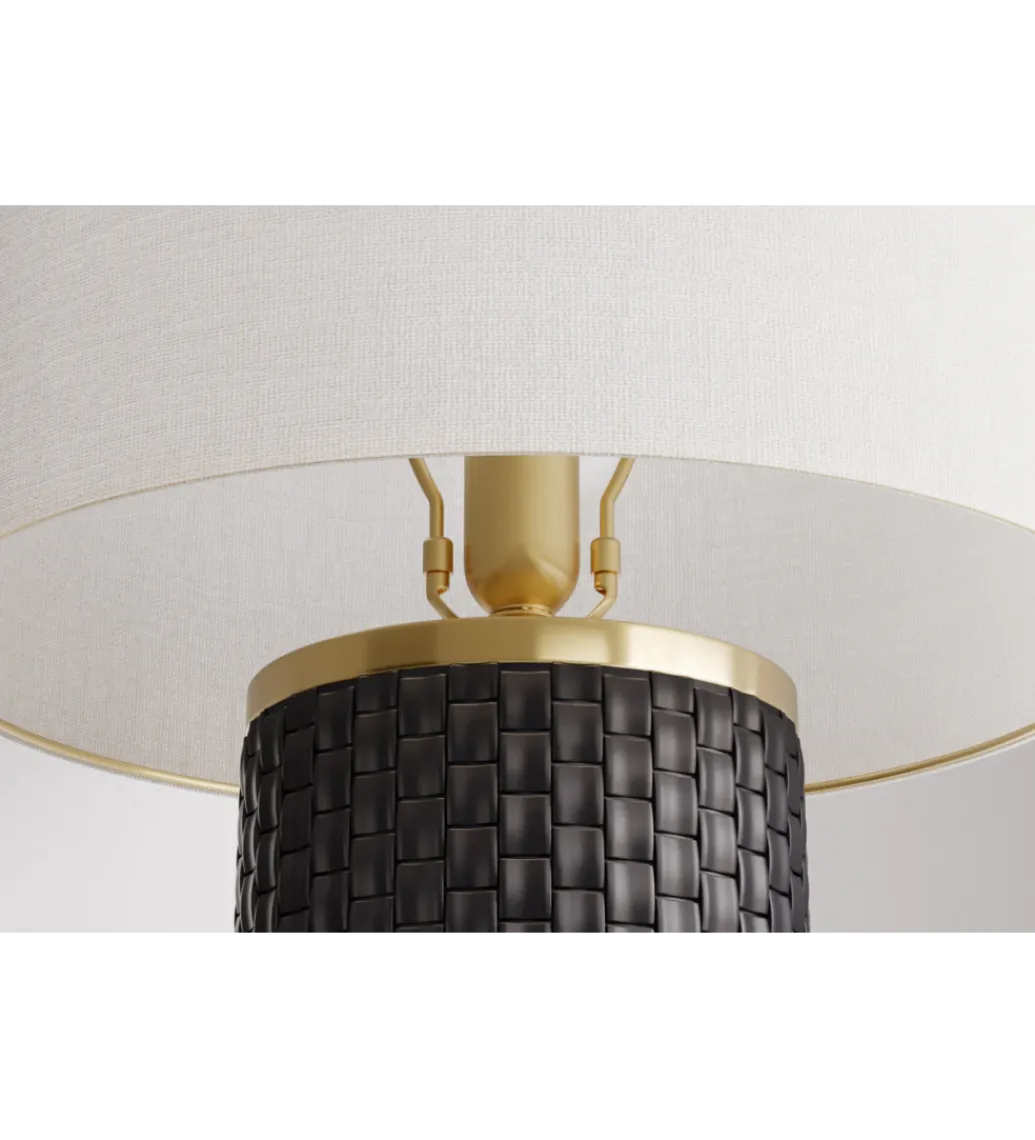 Lampa stołowa ELEGANCIA 70 cm ceramika*Invicta Interior