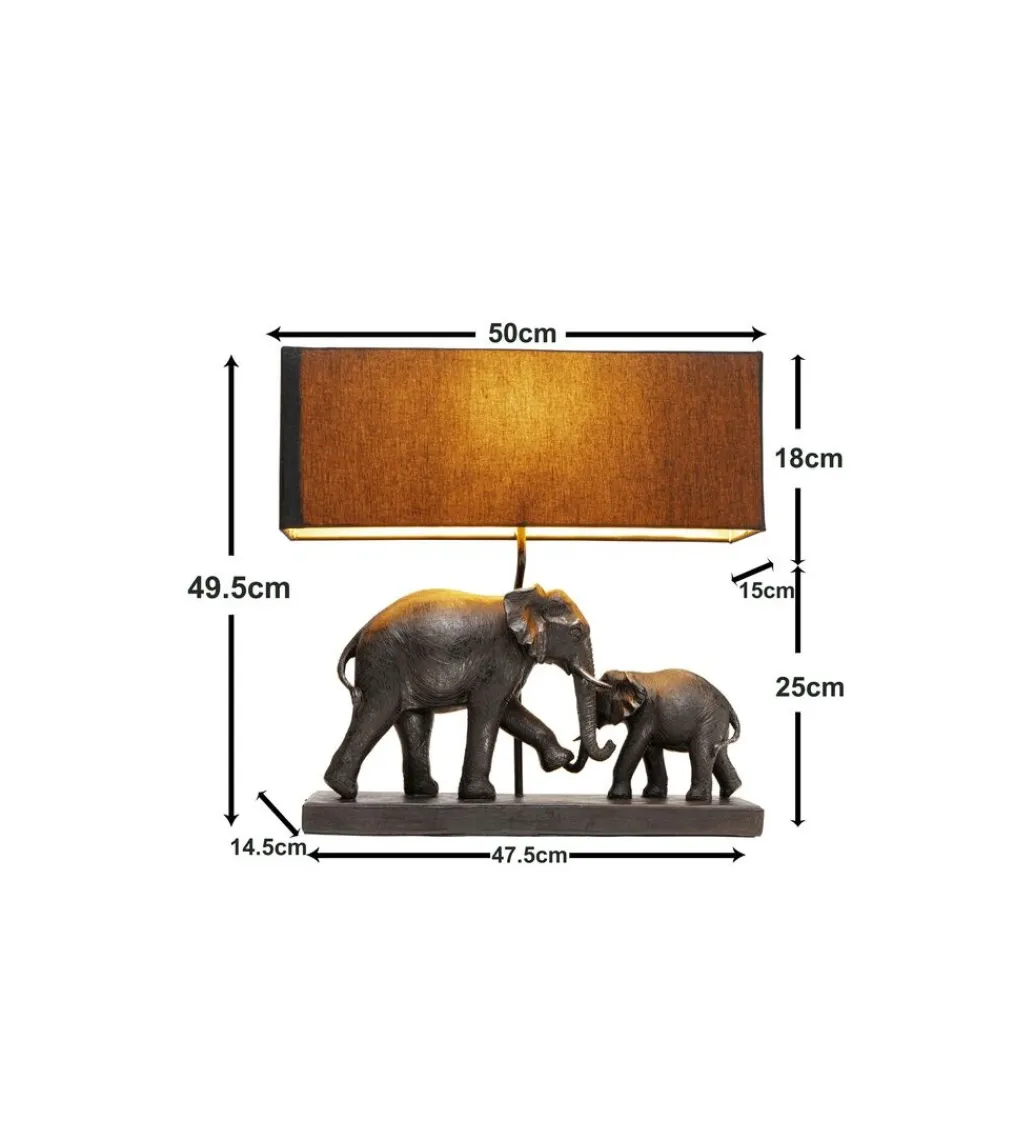Lampa stołowa ELEPHANT FAMILY 50 cm*KDesign Clearance