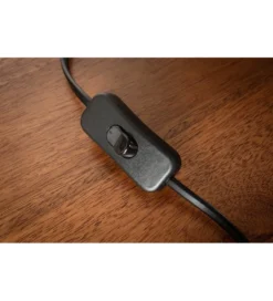 Lampa stołowa Elit 55 cm czarna*Invicta Interior - przedsprzedaż