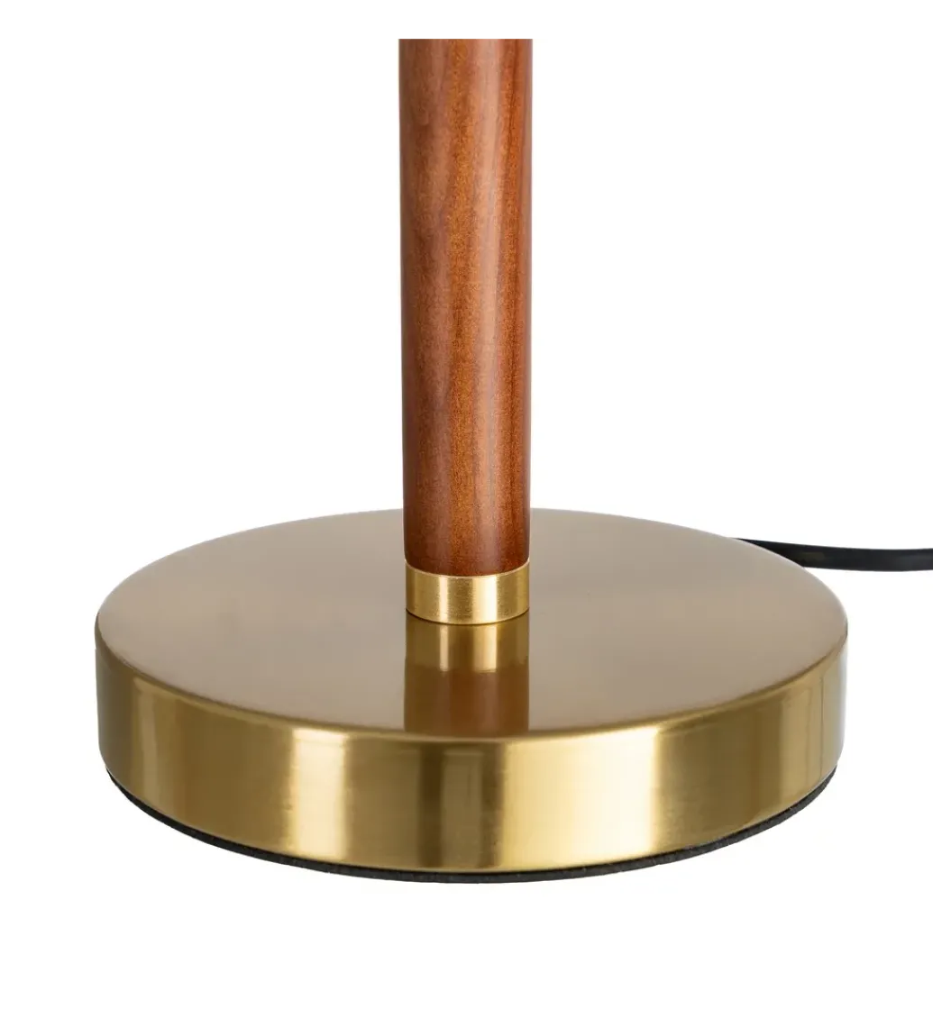 Lampa stołowa ETARAL 50 cm biało złota*Zona-Design Discount