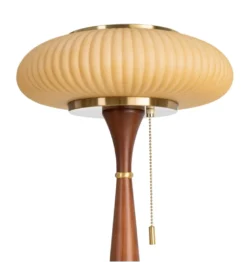 Lampa stołowa ETARAL 40 cm brązowo złota*Zona-Design Sale