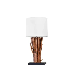 Lampa stołowa EUPHORIA 60 cm naturalna*Invicta Interior Online