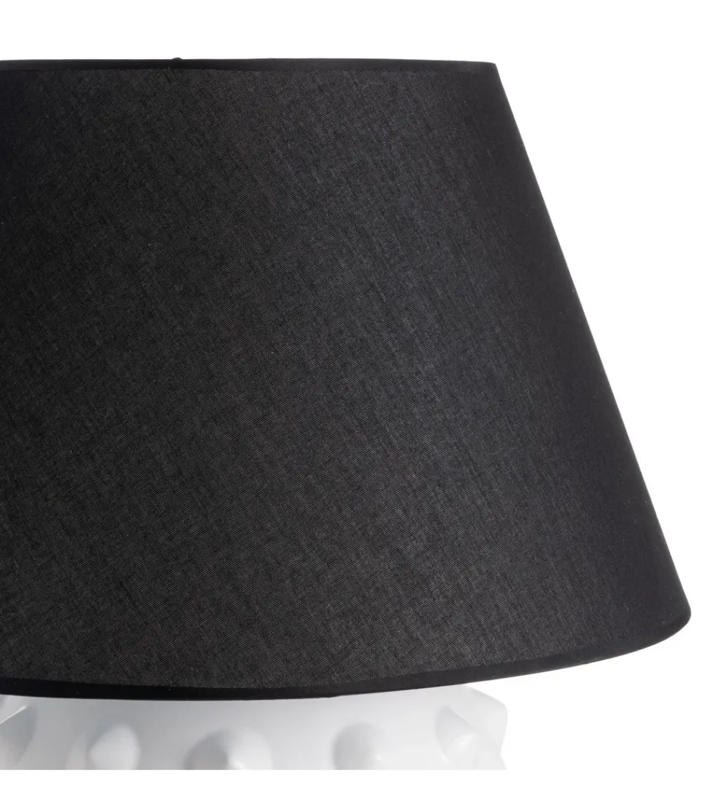 Lampa stołowa FEKY 73 cm czarno biała*Zona-Design Discount