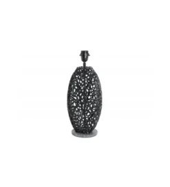 Lampa stołowa FLANK 40 cm czarna*Invicta Interior Sale