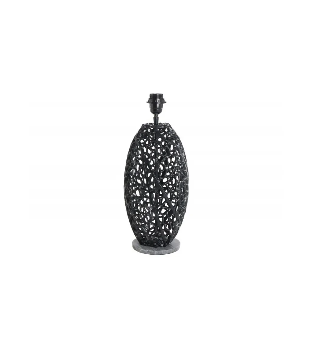 Lampa stołowa FLANK 40 cm czarna*Invicta Interior Sale