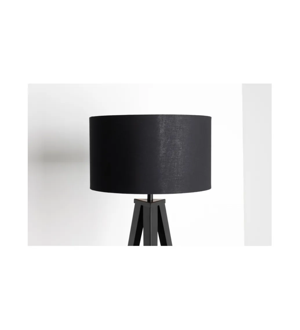 Lampa stołowa FLANK 40 cm czarna*Invicta Interior Sale