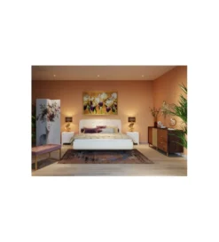 Lampa stołowa FLORES 62 cm złota*KDesign Outlet