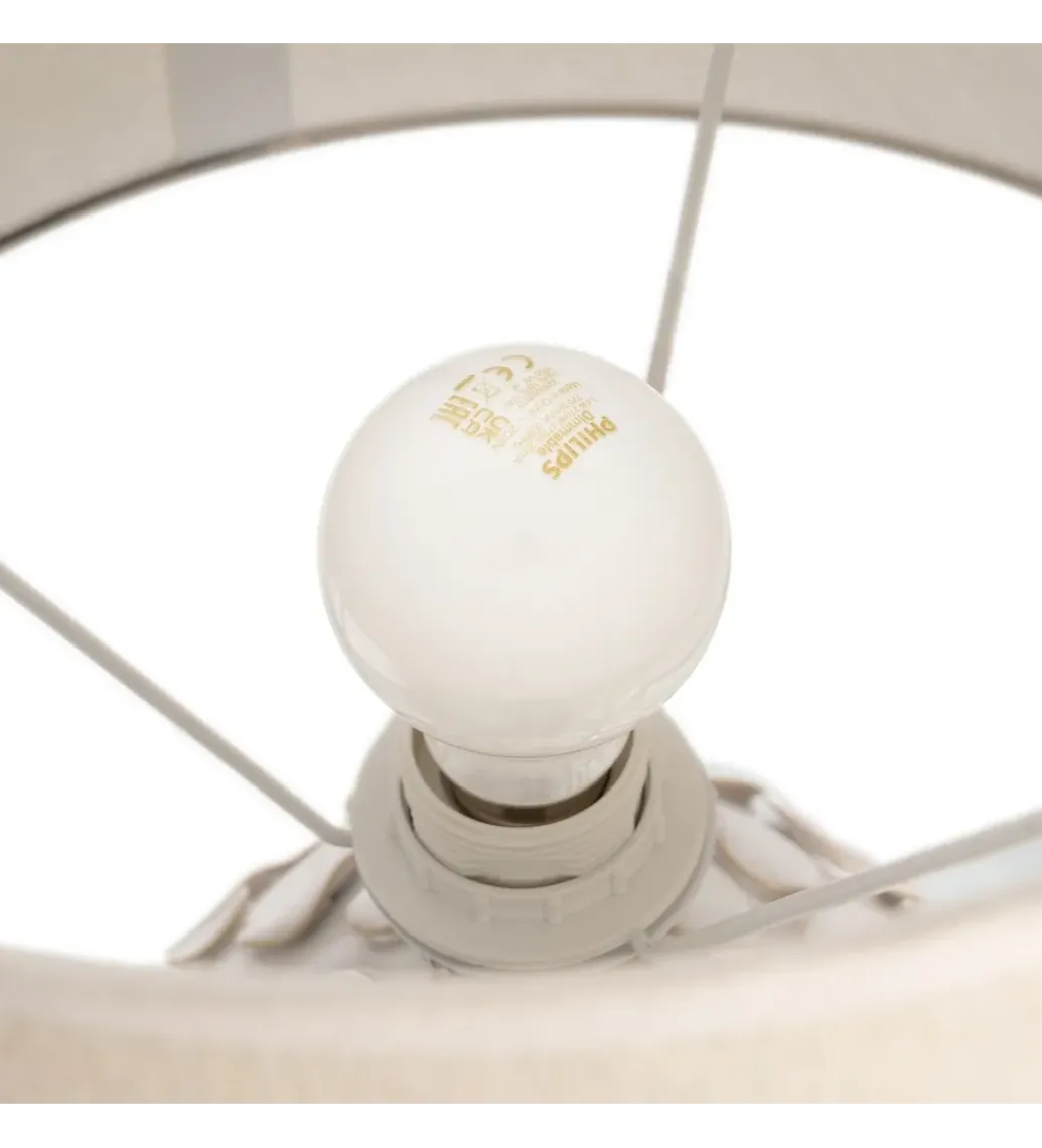 Lampa stołowa GETAR 58 cm ceramika*Zona-Design Online