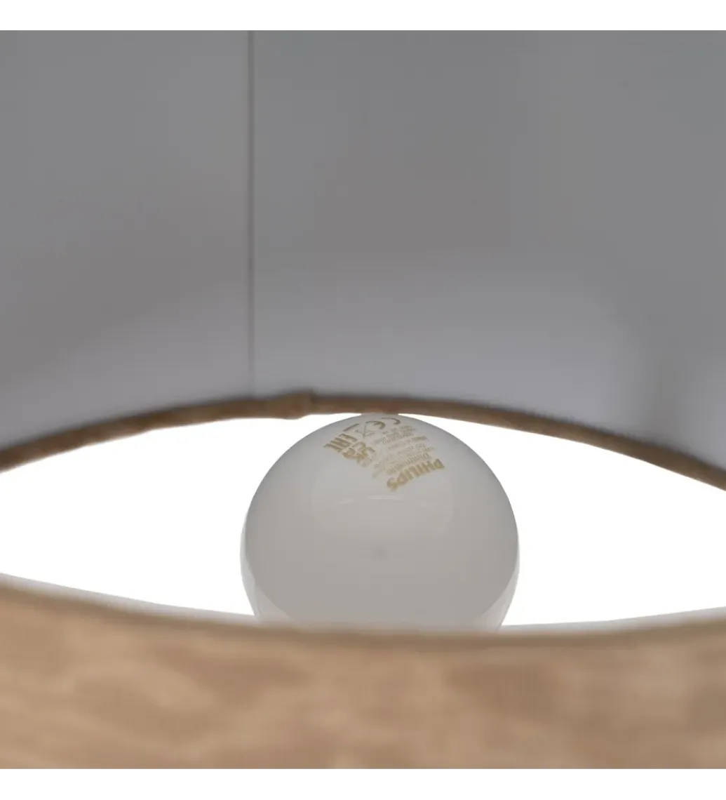 Lampa stołowa GETMARY 68 cm złoto beżowa*Zona-Design Sale