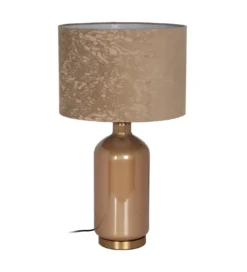 Lampa stołowa GETMARY 68 cm złoto beżowa*Zona-Design Sale