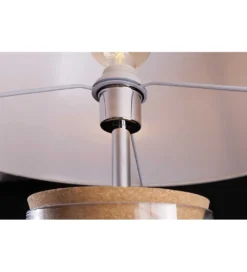 Lampa stołowa GLASI 40 cm transparentna*Invicta Interior New