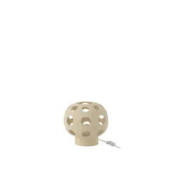Lampa stołowa GLOBE 25 cm beżowa*J-Line