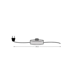 Lampa stołowa GOBLET BALL 35 cm złota*KDesign New