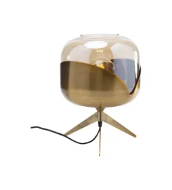 Lampa stołowa GOBLET BALL 35 cm złota*KDesign New