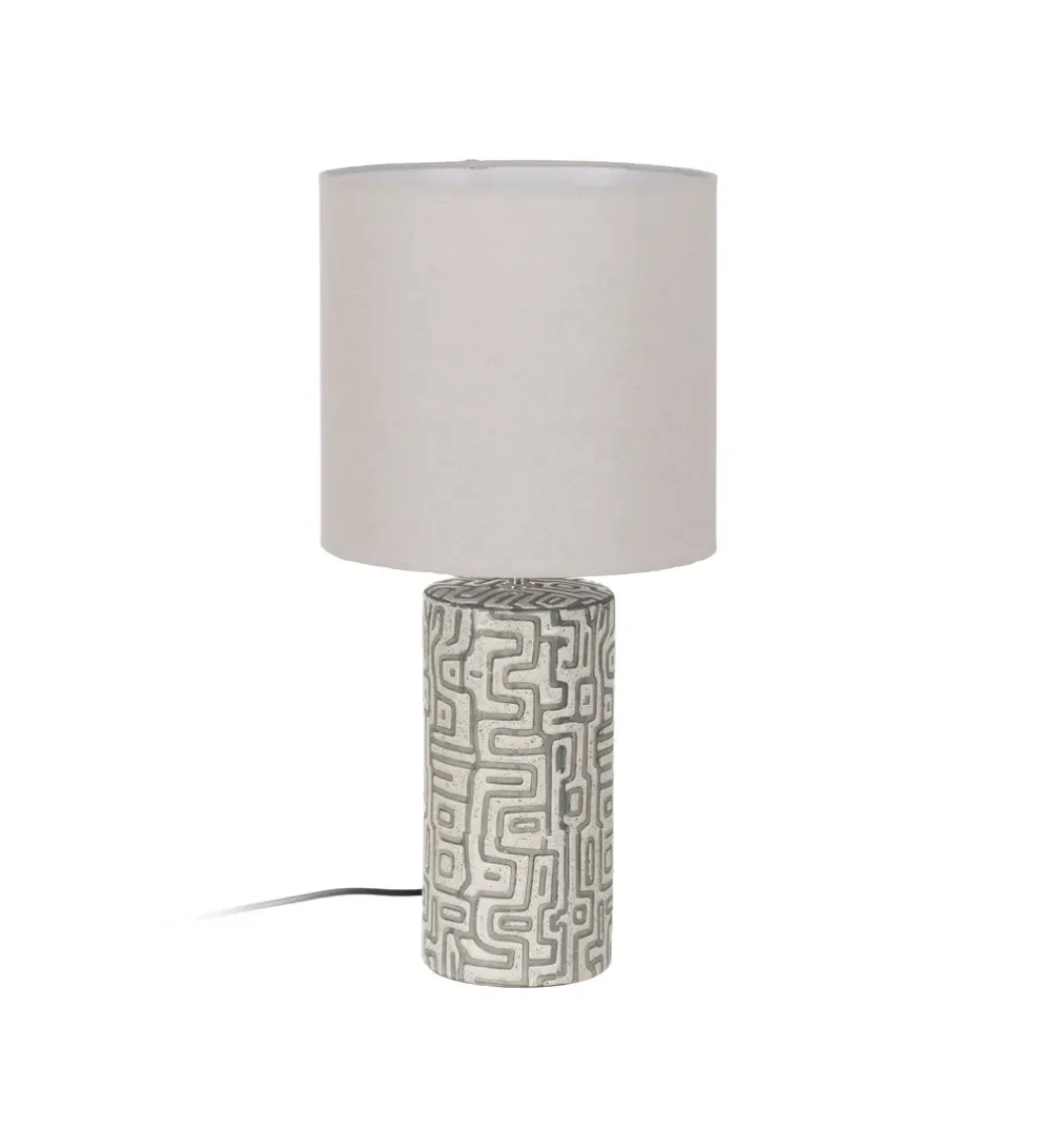 Lampa stołowa GRIS 59 cm biała*Zona-Design