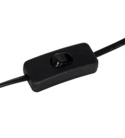 Lampa stołowa HEMLA 64 cm szklana czarno szara*Zona-Design Best