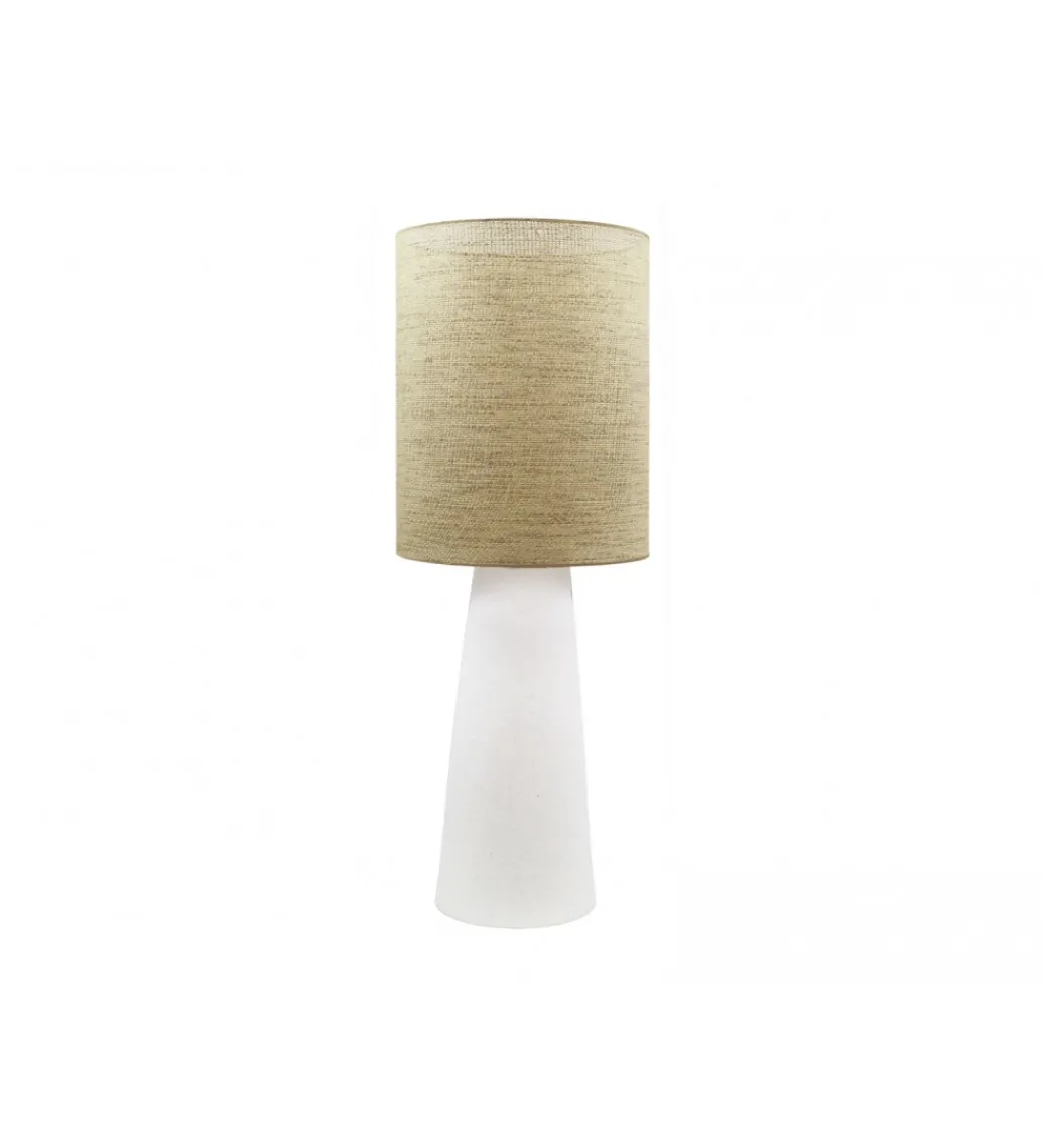 Lampa stołowa HERACLES 66 cm ceramika ratan*Imeri Clearance