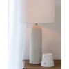 Lampa stołowa ISLA 68 cm biała*J-Line Best