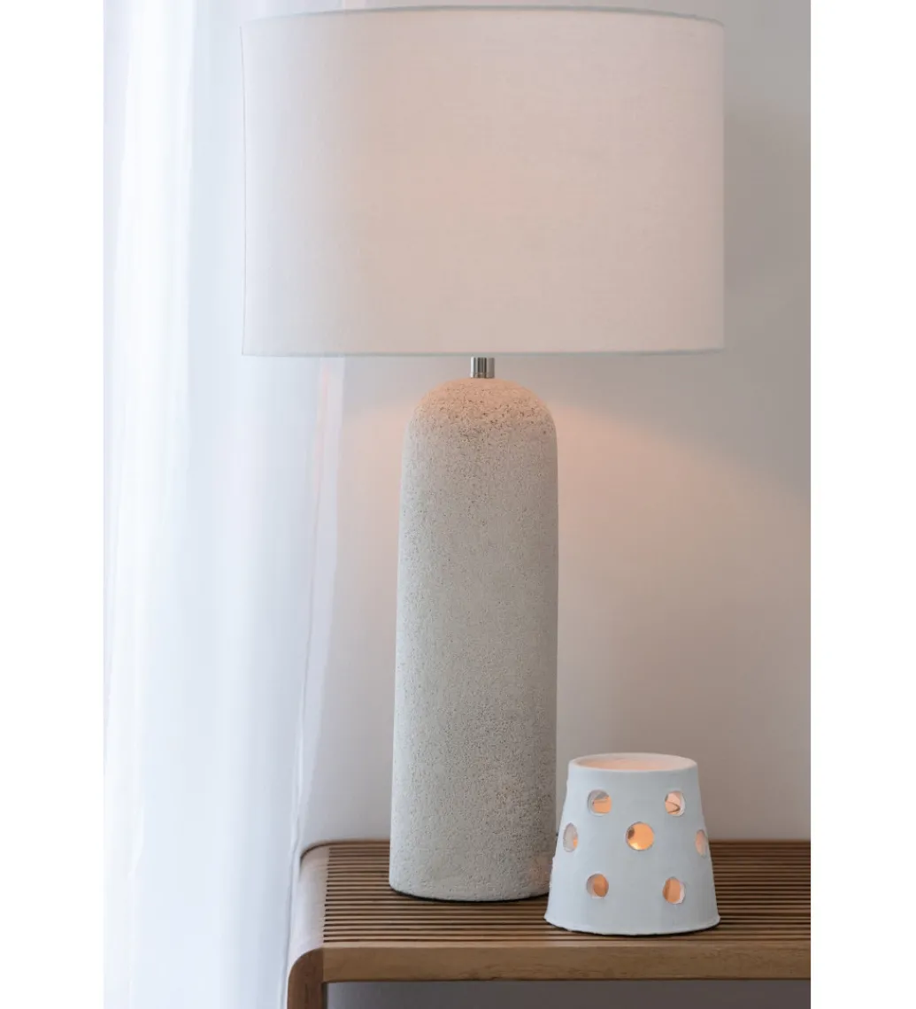 Lampa stołowa ISLA 68 cm biała*J-Line Best