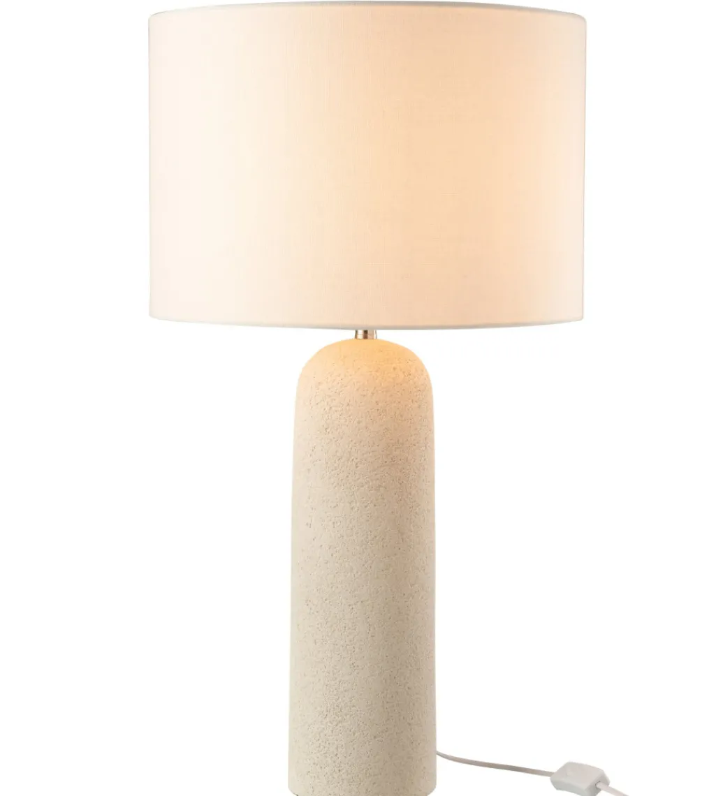 Lampa stołowa ISLA 68 cm biała*J-Line Best
