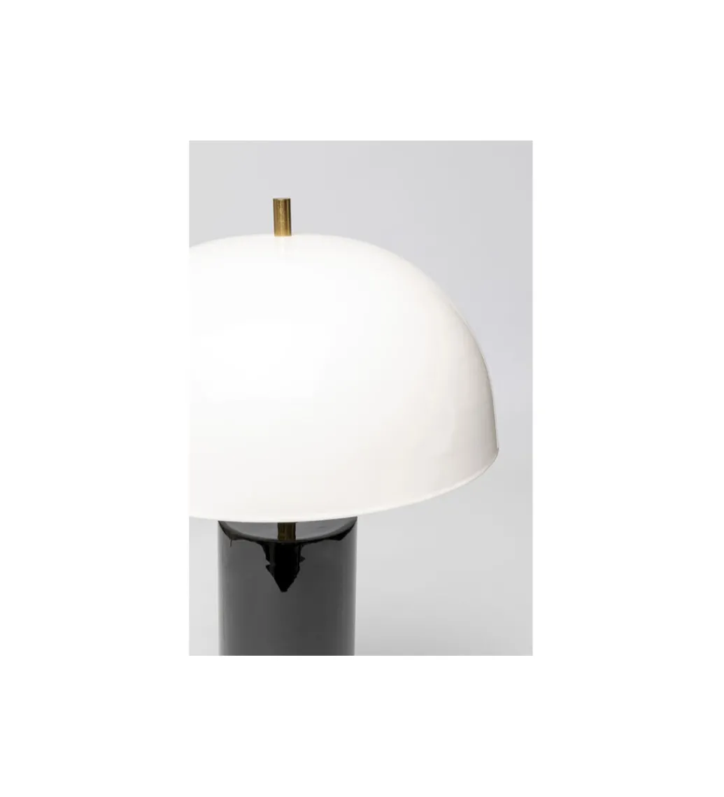 Lampa stołowa JOSY 51 cm czarno biało*KDesign