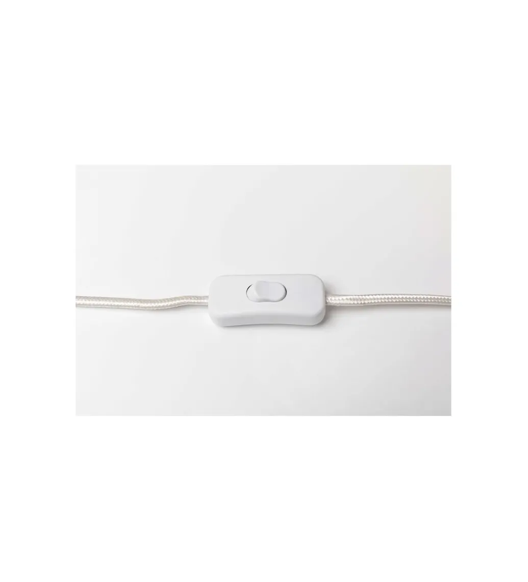 Lampa stołowa JOSY 51 cm czarno biało*KDesign