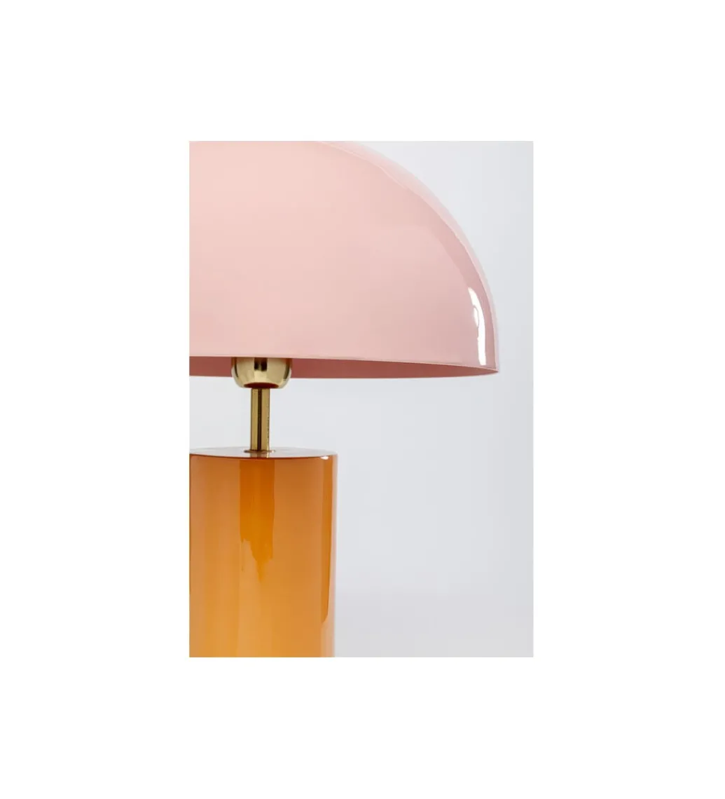Lampa stołowa JOSY 51 cm różowa*KDesign New