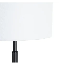 Lampa stołowa KESAMON 65 cm czarnobiała*Zona-Design Online