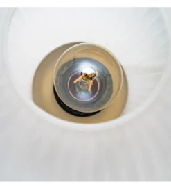 Lampa stołowa KESAMON 60 cm złotobiała*Zona-Design Best