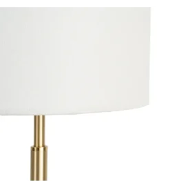 Lampa stołowa KESAMON 65 cm złotobiała*Zona-Design Sale