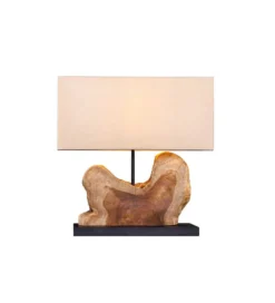 Lampa stołowa KORA 50 cm beżowa*Invicta Interior Clearance