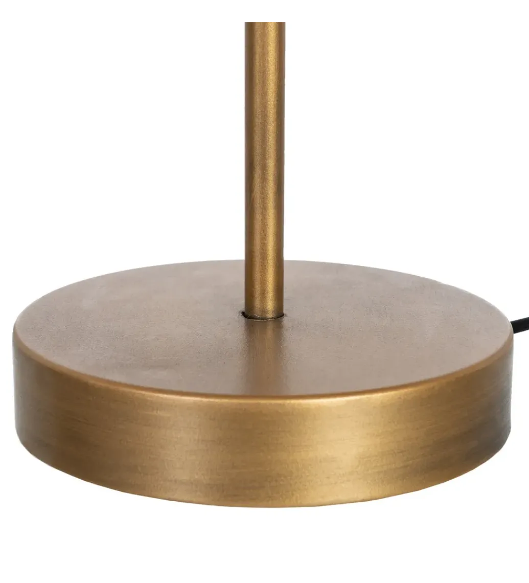 Lampa stołowa KORGAL 50 cm naturalna złota*Zona-Design New