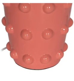 Lampa stołowa LATEBLE 60 cm ceramika różowa*Zona-Design Hot