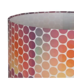 Lampa stołowa LATEBLE 60 cm ceramika różowa*Zona-Design Hot