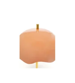 Lampa stołowa LIA 50 cm złota różowa*KDesign Clearance