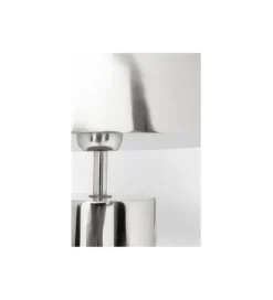 Lampa stołowa LOUNGRY 38 cm srebrna*KDesign New