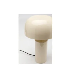 Lampa stołowa LOUNGRY ECRU 38 cm biała*KDesign Discount