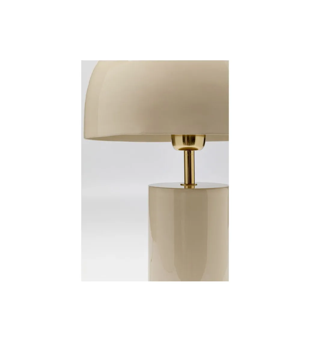 Lampa stołowa LOUNGRY ECRU 38 cm biała*KDesign Discount