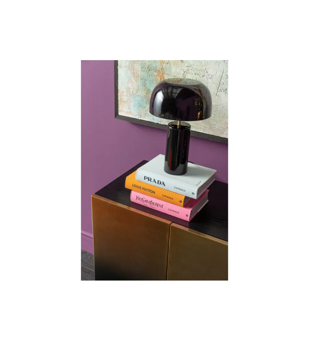 Lampa stołowa Loungy 38 cm czarna*KDesign Outlet