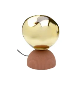 Lampa stołowa MAGIC BALL 21 cm złota*KDesign Online